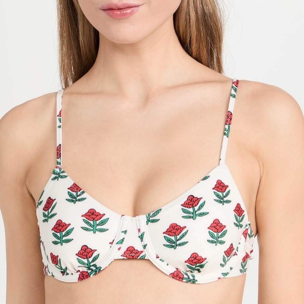 RHODE Divya Bikini Top 2 - Picture 2 of 9